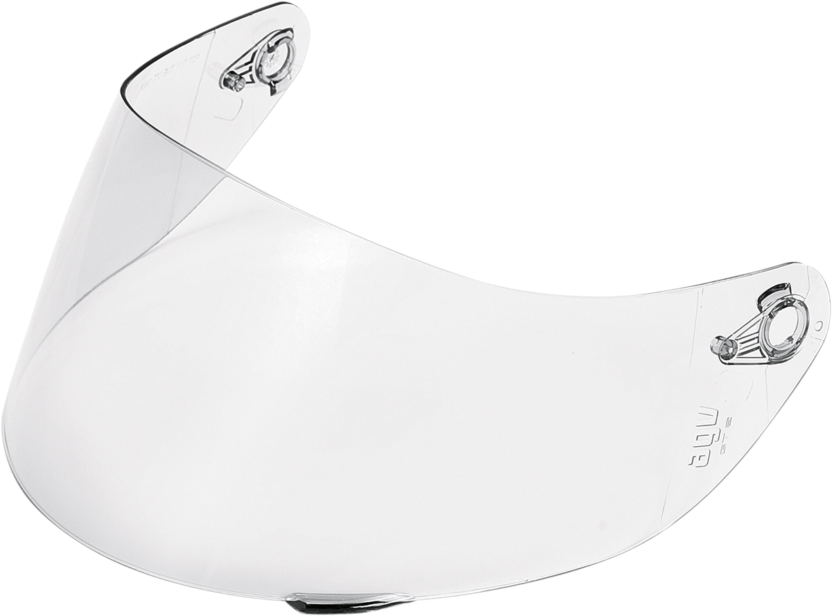 AGV GT2-1 Shield 20KV12B4A2002 - Scratch-Resistant Clear Helmet Visor for Motorcycle Use