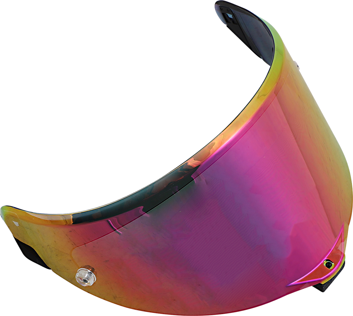 AGV Race 3 Shield for Pista GP R, Pista GP RR, and Corsa R Helmets - Iridium Red - Pinlock® 120 MaxVision™ Prepared - Part Number 20KV0B9N1005