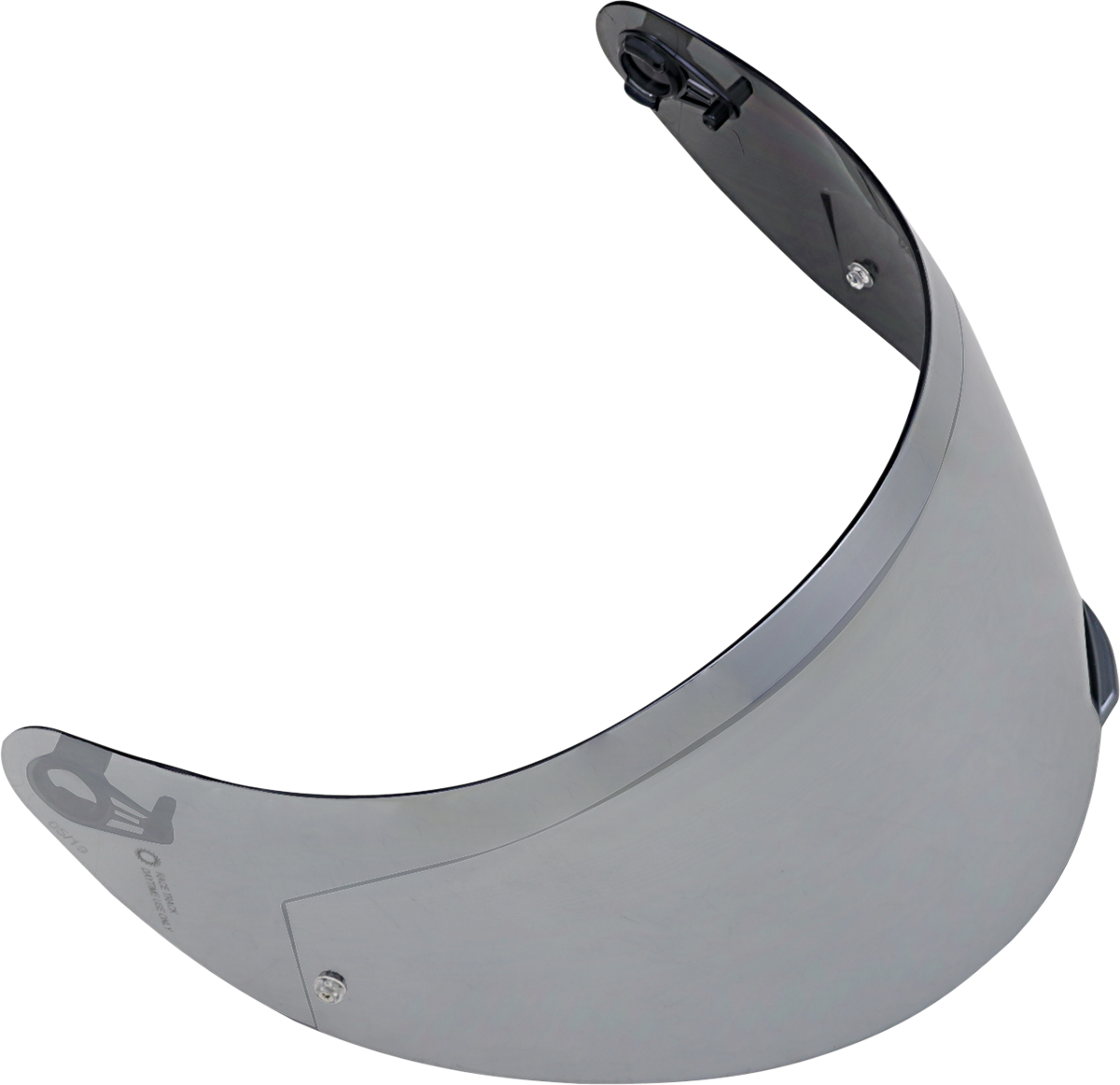 AGV K1 S/K3 SV/K5 S Helmet Shield - Pinlock® 70 MaxVision™ Prepared - Iridium Silver - Fits AGV Helmets