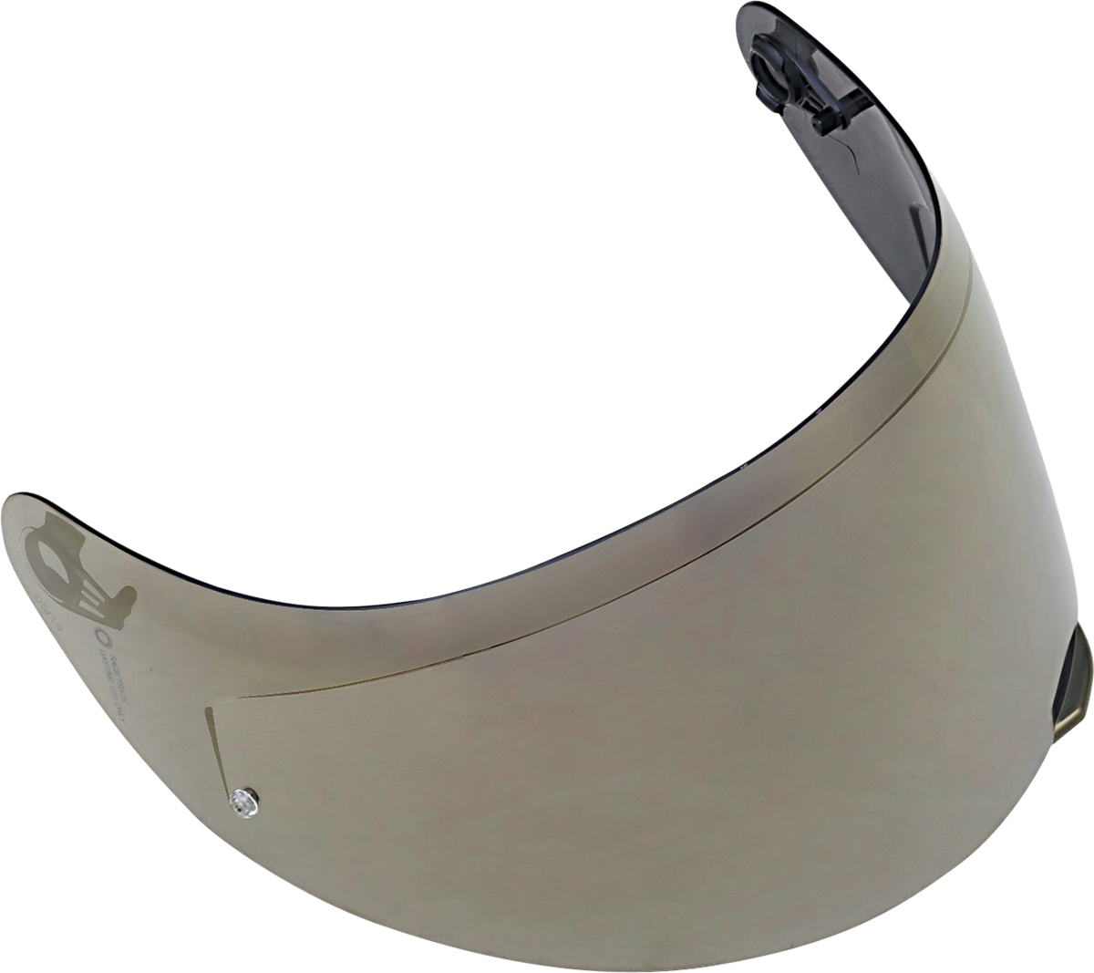 AGV K1 S, K3 SV, and K5 S Helmet Shield - Iridium Gold, Pinlock® 70 MaxVision™ Prepared - Part Number 20KV31B7N4002