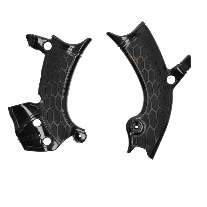Acerbis 23+ Yamaha YZ450F Frame Guards with X-Grip in Black | Part #2981440001