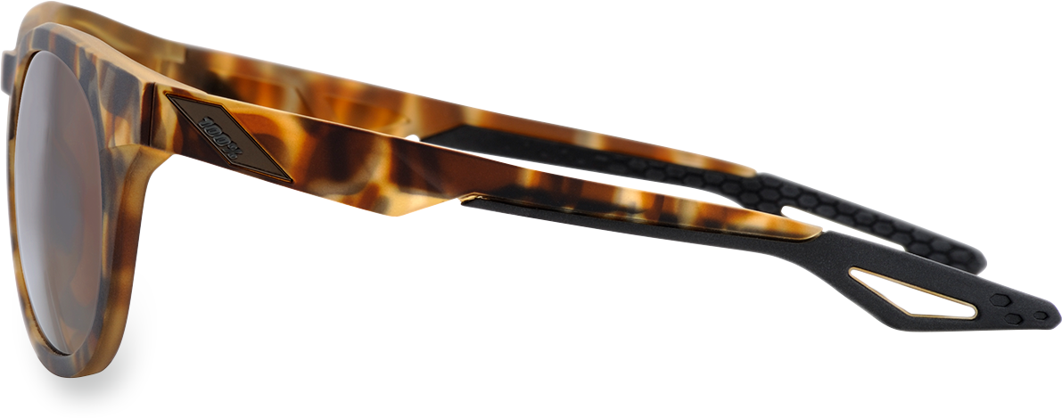 100% Campo Sunglasses - Soft Tact Havana - Bronze PeakPolar Lens with Impact-Resistant Polycarbonate, Fits 2010-2023 Honda CR-V, Toyota Tacoma, Ford F-150, and More