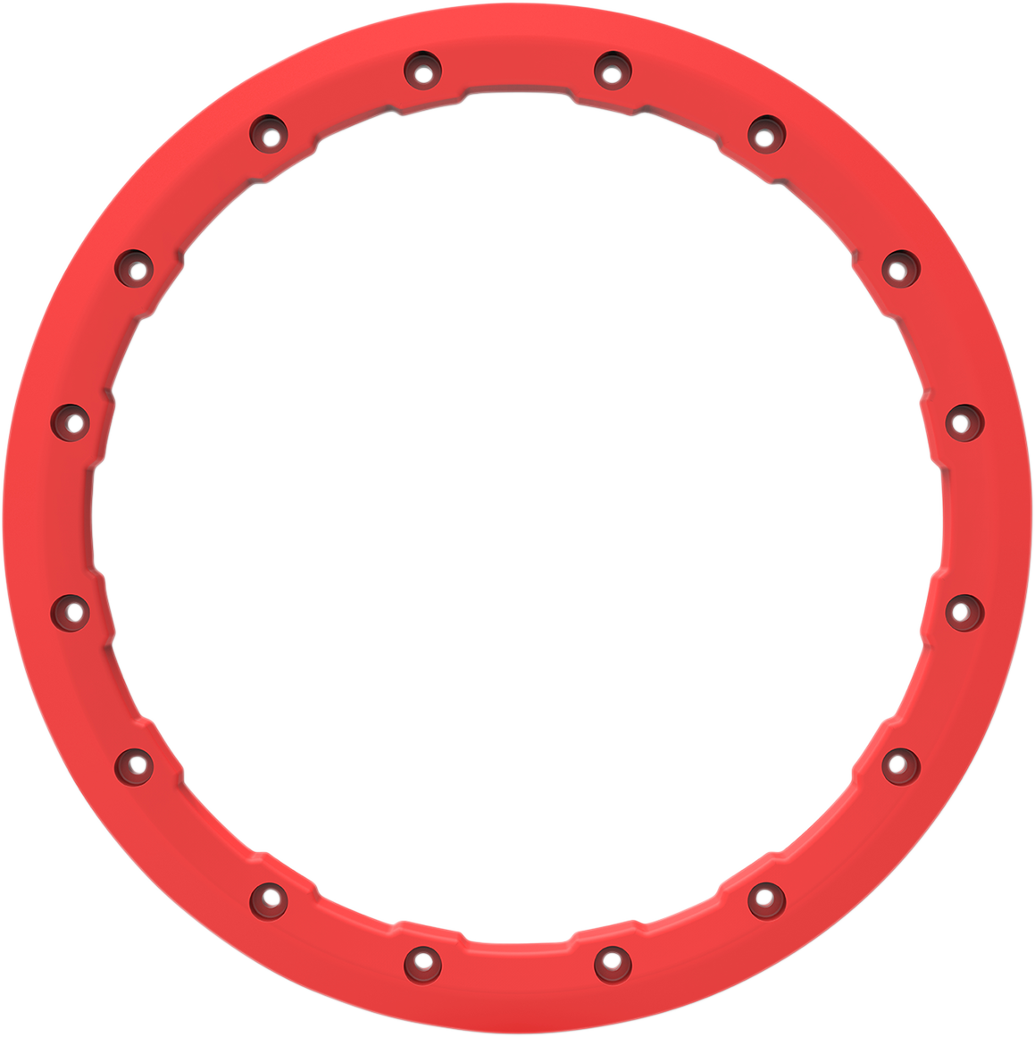 AMS Beadlock Ring Replacement for Roll'n 106 Wheels - 15 Inch, Red - Part Number 15B04