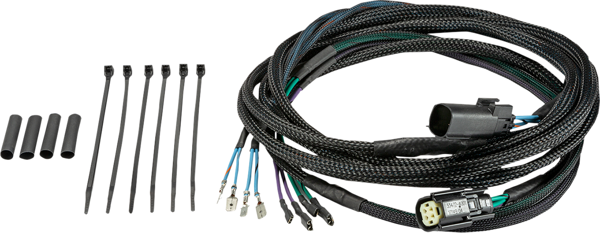 KICKER Tour Pack Harness - FL 46HDTPH for Harley-Davidson Touring Models with 2-Speaker Audio System Upgrade