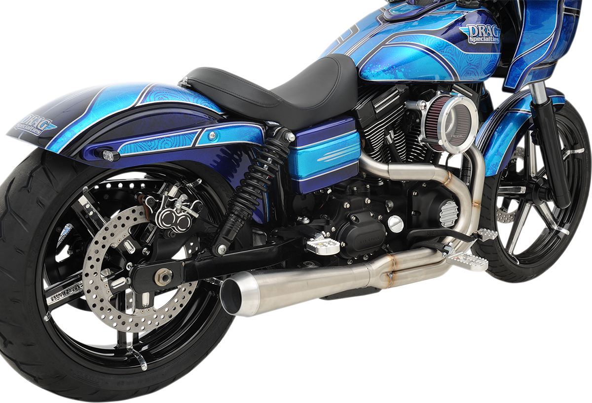 BASSANI XHAUST Road Rage 3 Exhaust - Stainless - '91-'17 Dyna 1D1SS