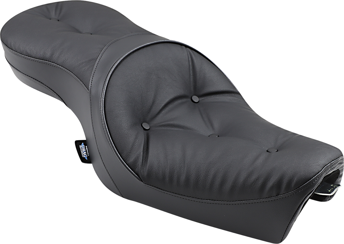 Drag Specialties Seats Low Profile Pillow Seat for XL '04-'22 - Part Number 0804-0261