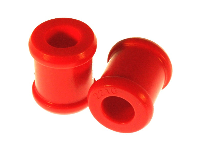 Energy Suspension Universal Red Shock Bushing Set for Standard Straight Eyes - Fits Front and Rear Suspension (Part #9.8140R)