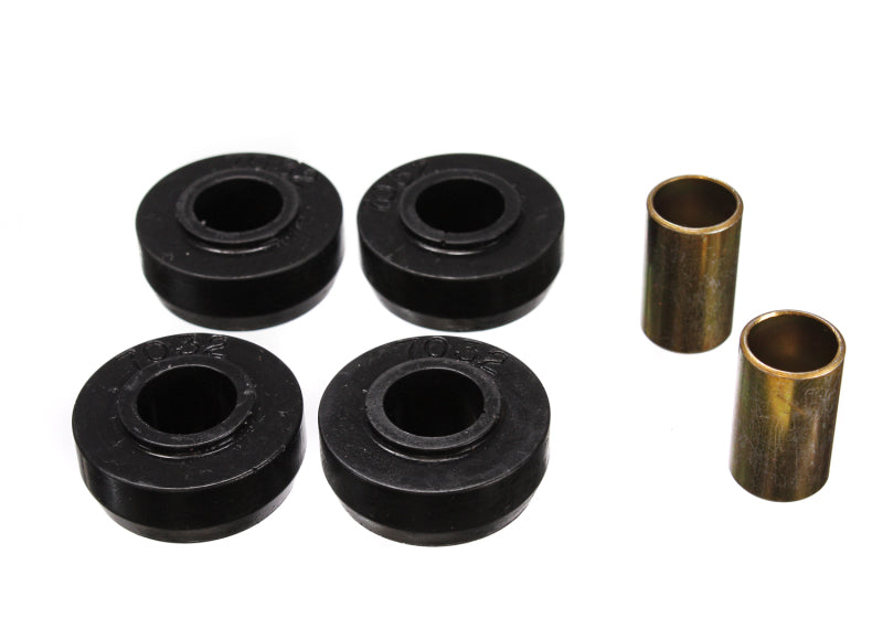 Energy Suspension 3.7105G Front Strut Rod Bushing Set for 1962-1967 Chevrolet Chevy II - Performance Polyurethane, Black