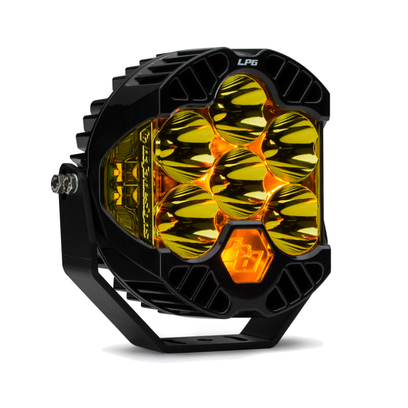 Baja Designs LP6 Pro Spot LED - Amber for Automotive Lighting