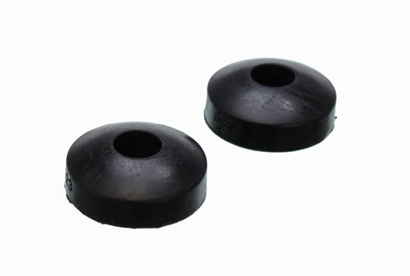 Energy Suspension Hyper-Flex Performance Button Head Bump Stops for Control Arms, 2 Inch Diameter, Black – Part #9.9149G