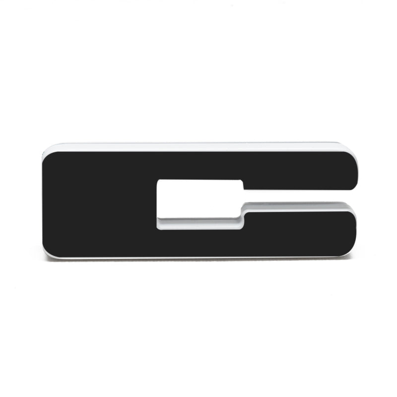 ORACLE Lighting Universal Illuminated LED Letter Badges - Matte Blk Surface Finish - C