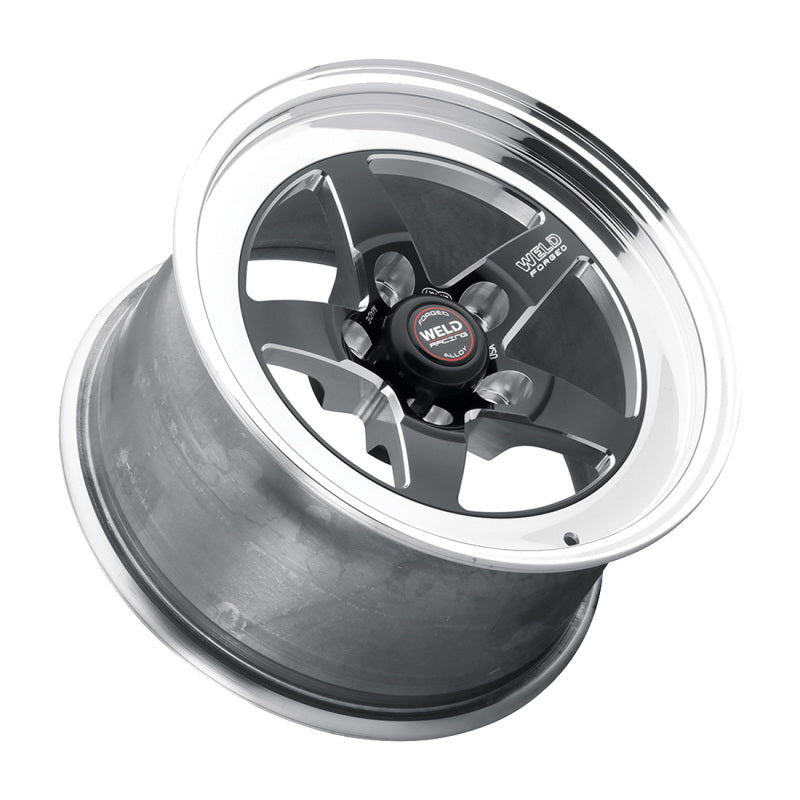 Weld S71 15x9 Inch Black Modular Wheel with 5x4.5 Bolt Pattern and 7.5 Inch Backspacing