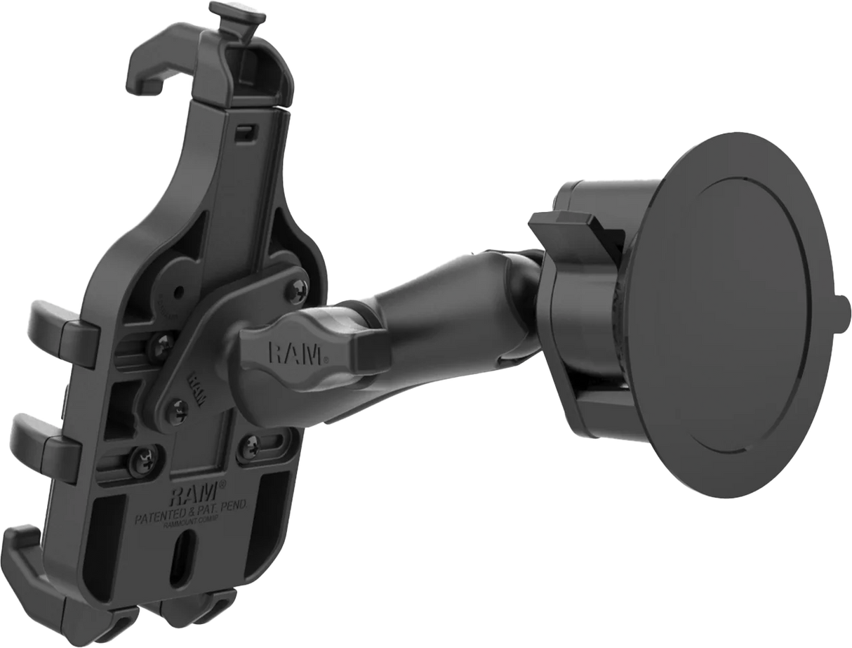 RAM Quick-Grip Pro Suction Cup Phone Mount with MagSafe Compatibility for Vehicles