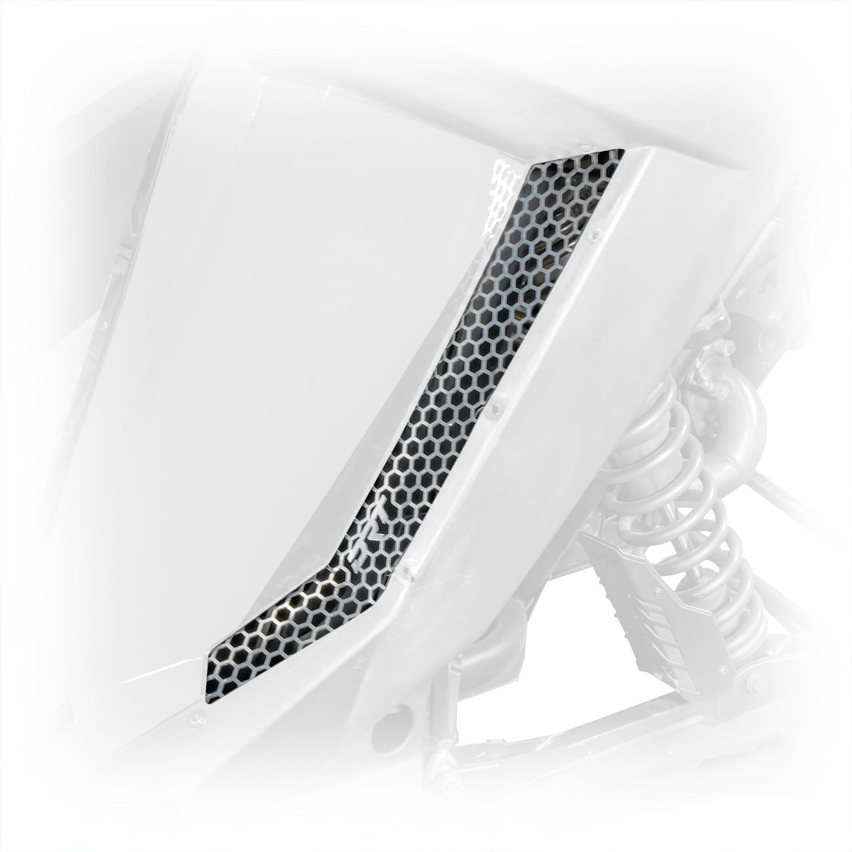 Polaris RZR Pro / Turbo R Aluminum Rear Fender Screen Set | DRT Motorsports