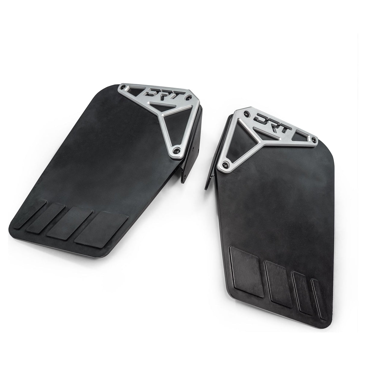 Polaris RZR Pro R / Turbo R Billet Aluminum Extended Mud Flap Kit | DRT Motorsports