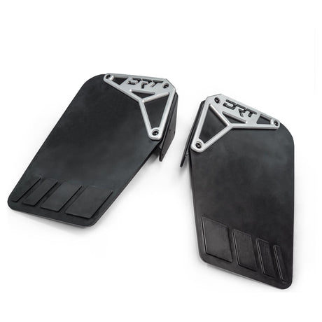 Polaris RZR Pro R / Turbo R Billet Aluminum Extended Mud Flap Kit | DRT Motorsports