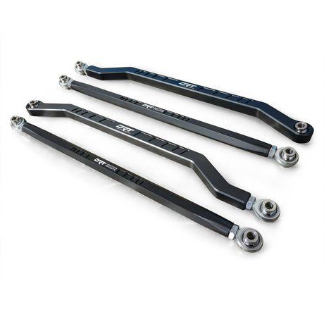 Polaris RZR Pro R / Turbo R Billet Aluminum High Clearance Radius Rod Set | DRT Motorsports