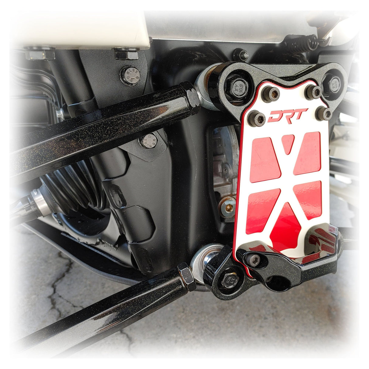 Polaris RZR Pro R / Turbo R Billet Aluminum High Clearance Radius Rod Set | DRT Motorsports