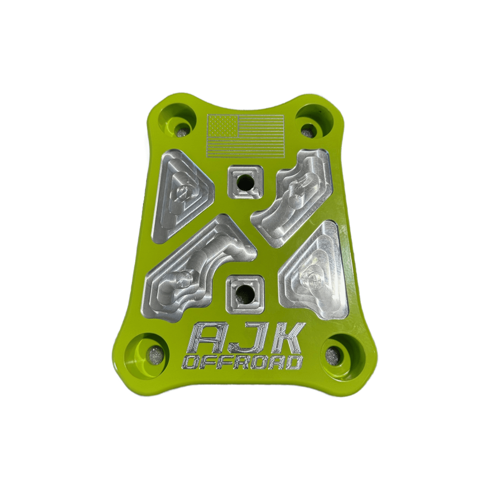 Polaris RZR Pro R / Turbo R Billet Radius Rod Plate | AJK Offroad