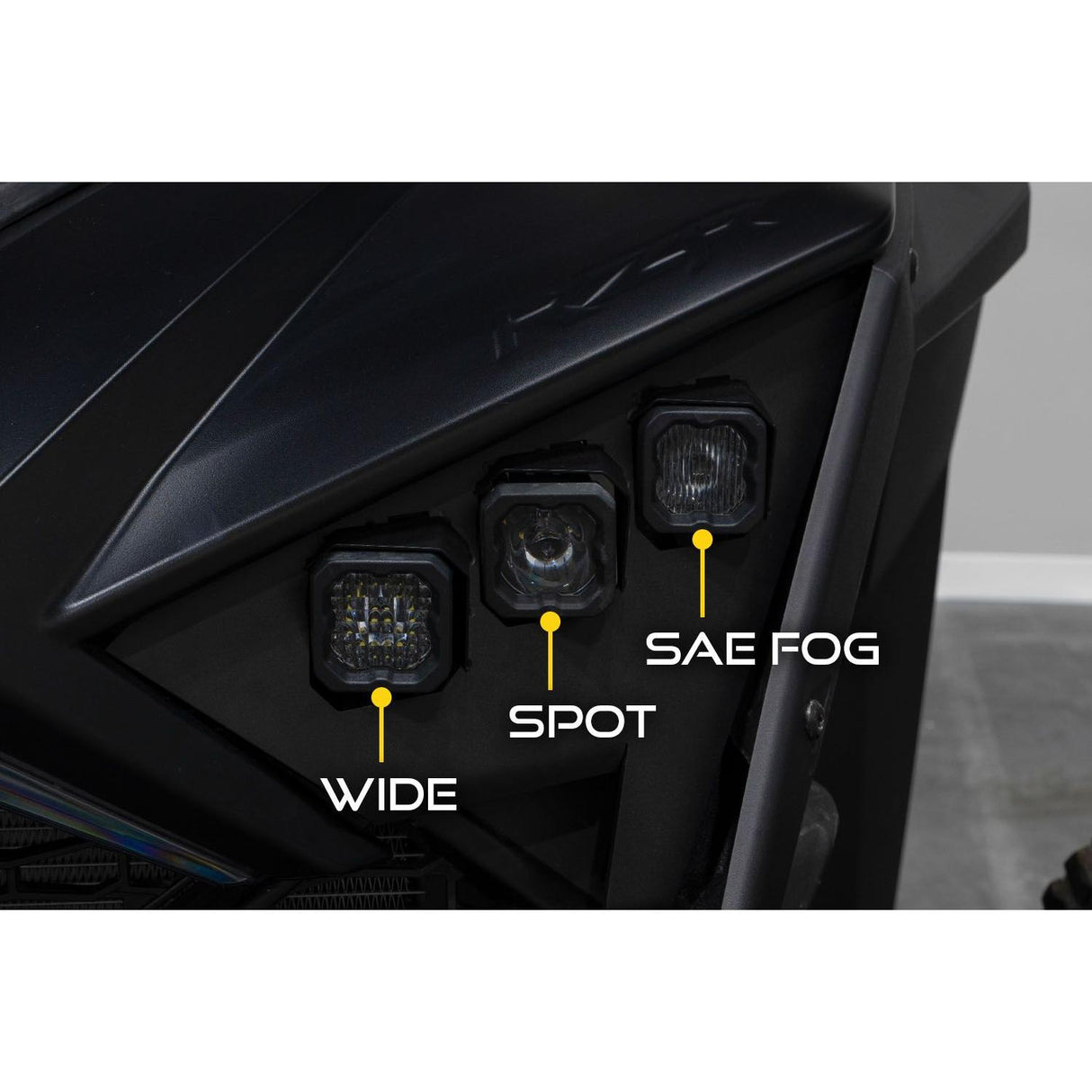 Polaris RZR Pro / Turbo R SSC1 LED Headlight Kit | Diode Dynamics