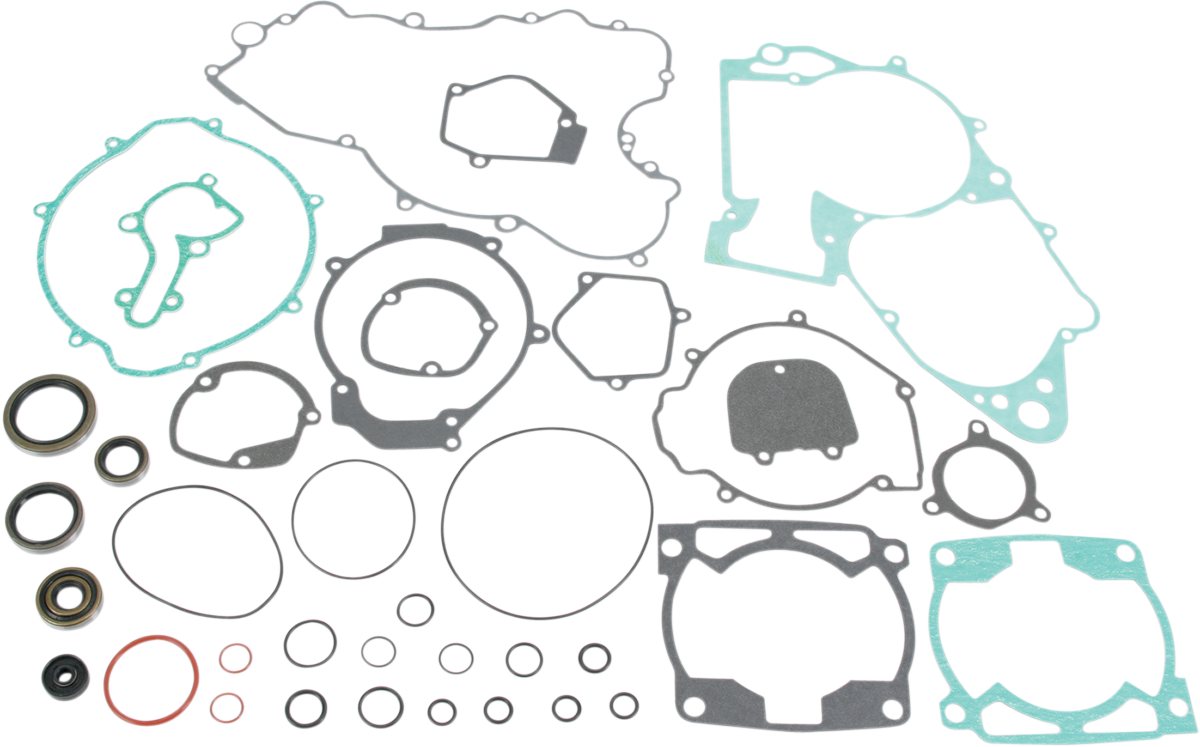 Moose Offroad Motor Gasket Kit with Oil Seal for KTM 811307MSE - Complete Engine and Transmission Seal Set