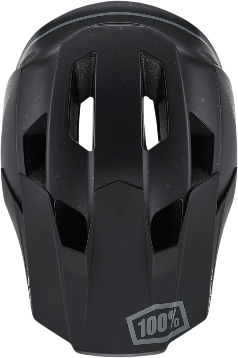 100% Trajecta Helmet with Fidlock - Black, XL - Full Face Enduro and All Mountain Motorcycle Helmet