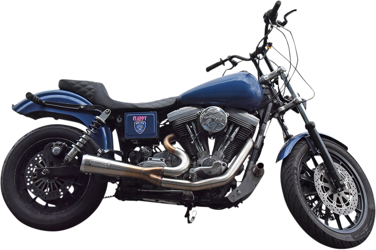 BASSANI XHAUST Ripper 2:1 Exhaust System - Chrome 1D5C