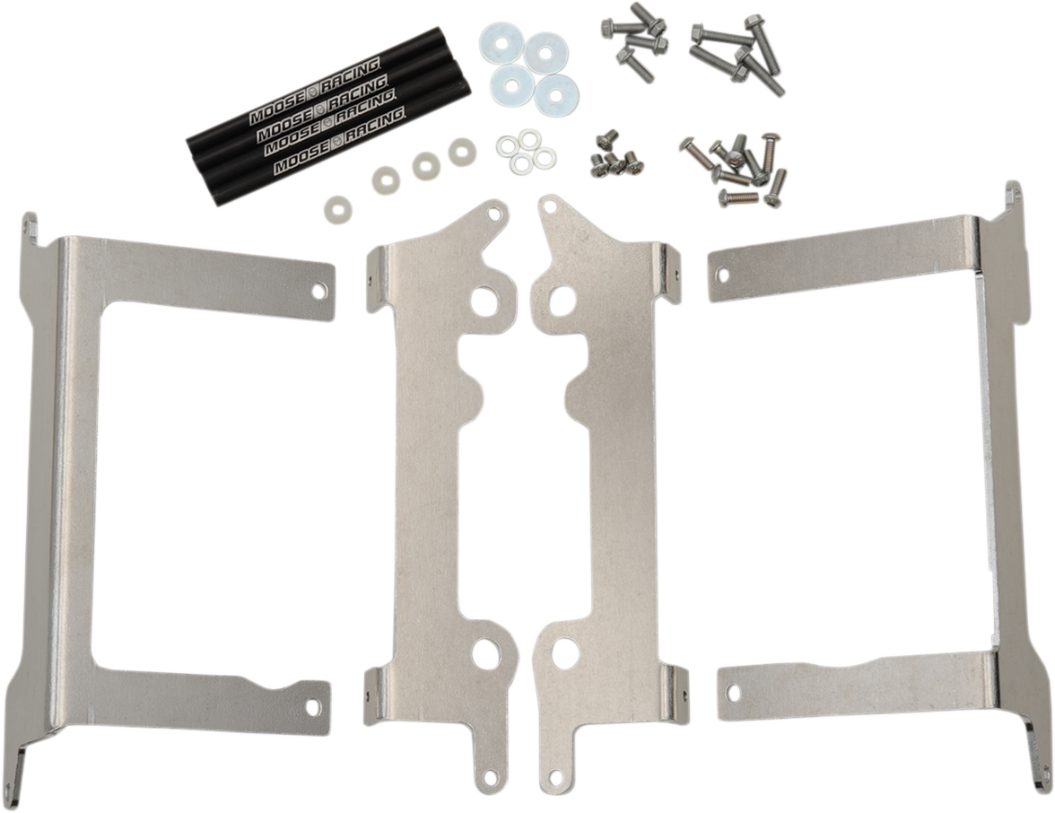 MOOSE OFFROAD Radiator Braces - Silver - Beta 11-402