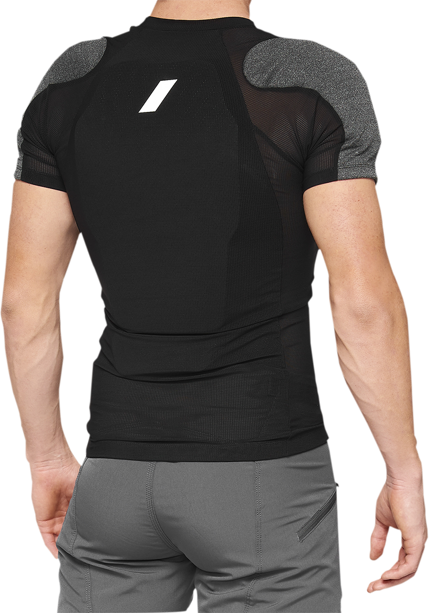 100% Tarka Short Sleeve Body Armor 70011-00001 - Black for Motocross and Off-Road Vehicles