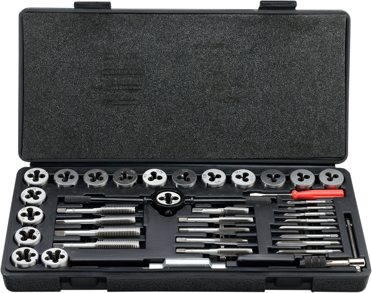 MOOSE OFFROAD Tap and Die - Metric - 40-Piece 206-4002