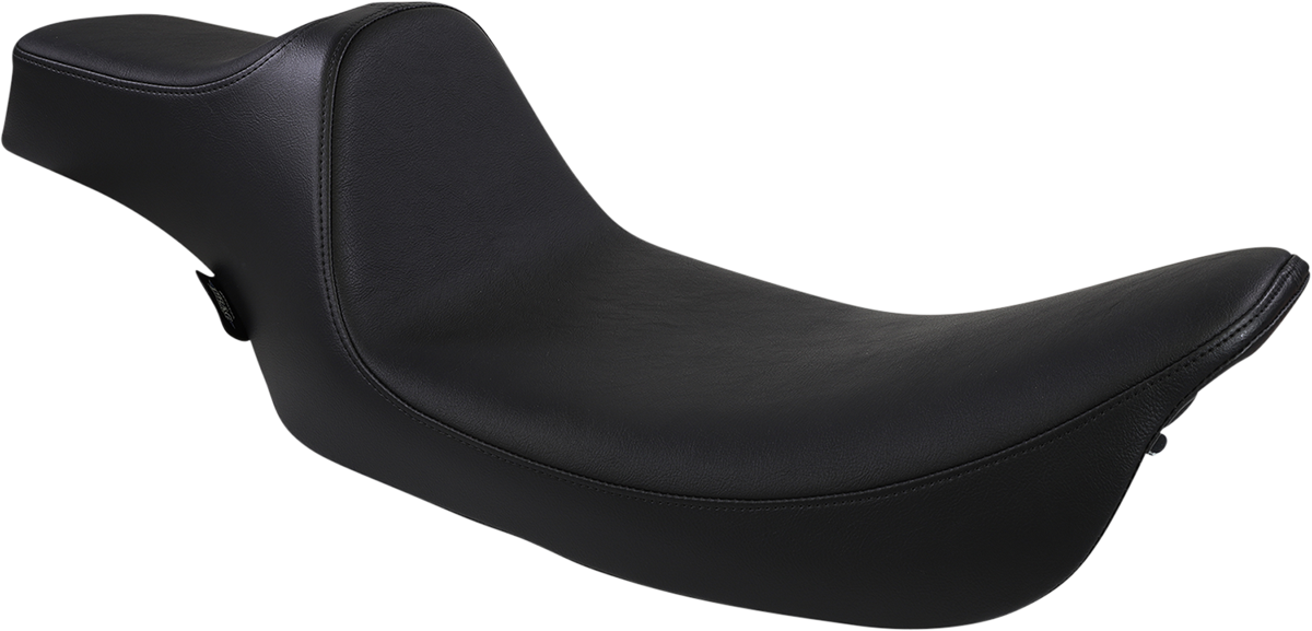 Drag Specialties Seats Extended Reach Predator III Seat for Harley FL '99-'07 with Sissy Bar Compatibility