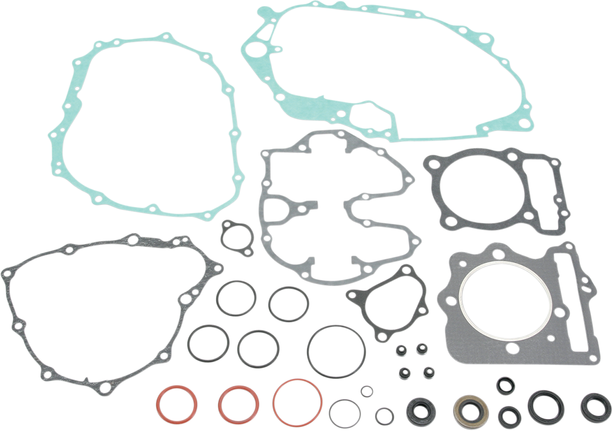 Moose Offroad Motor Gasket Kit with Oil Seal for Honda 811829MSE - Complete Engine and Transmission Rebuild Set