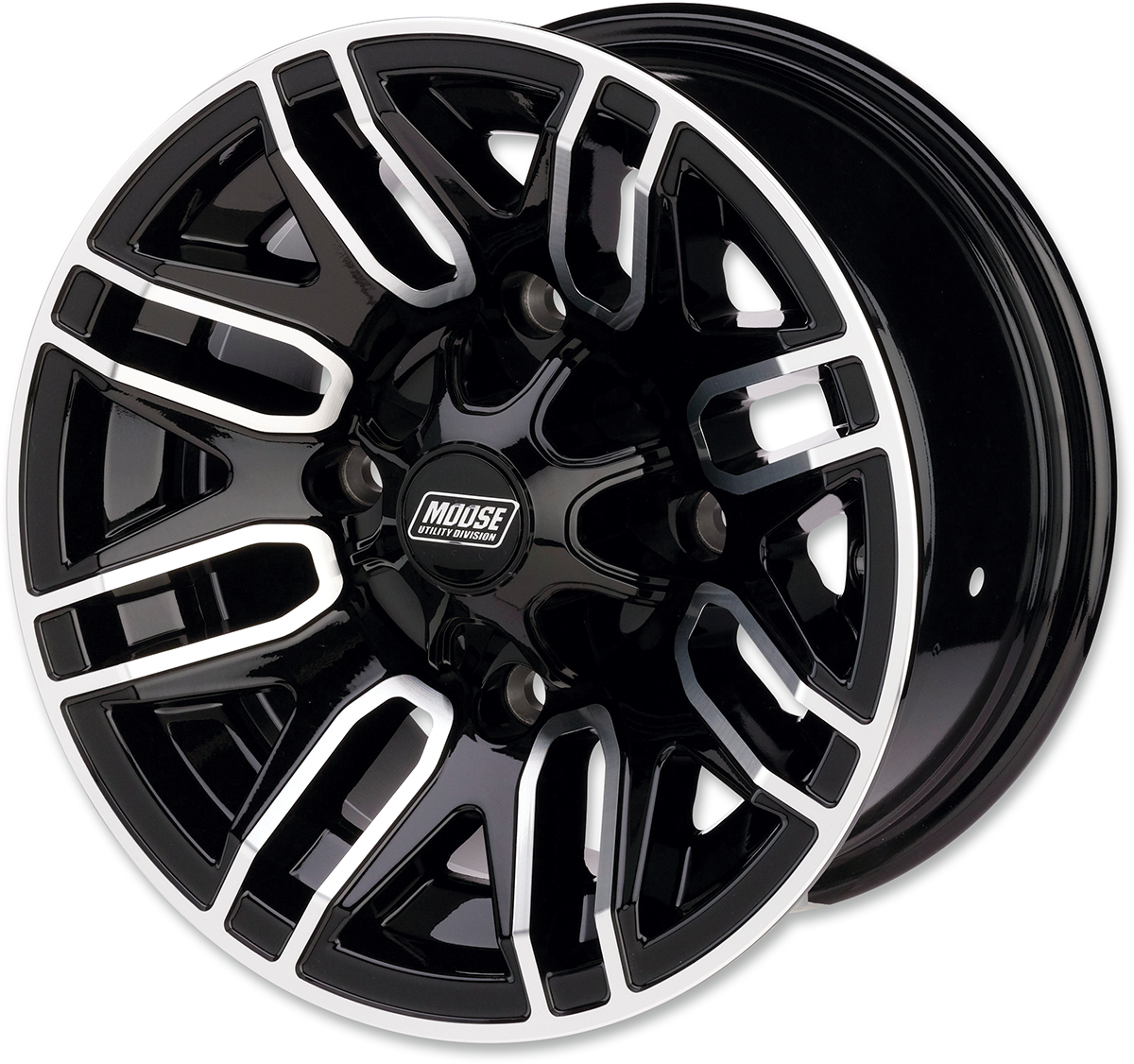 MOOSE OFFROAD Wheel - 112X - Front - Black - 14x7 - 4/136 - 4+3 112M147136GBMF4
