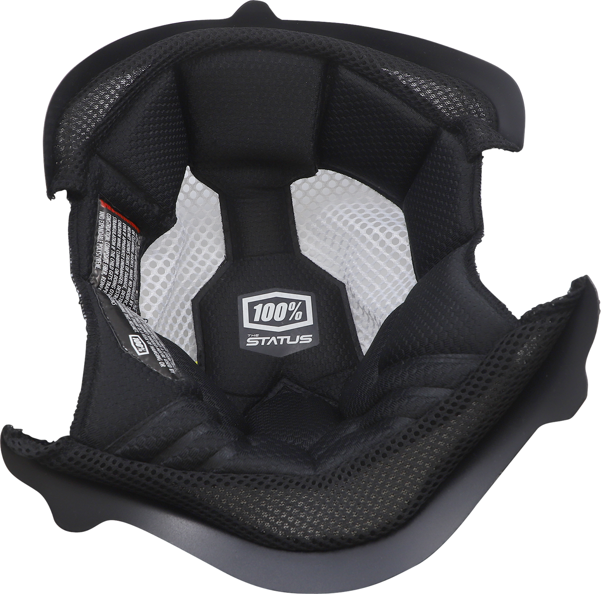 100% Youth Status Helmet Liner - Small | Moisture-Wicking, Removable & Washable for Youth Helmets