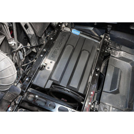 Polaris RZR Pro 4 Rear-Seat 10" Subwoofer Enclosure | SSV Works