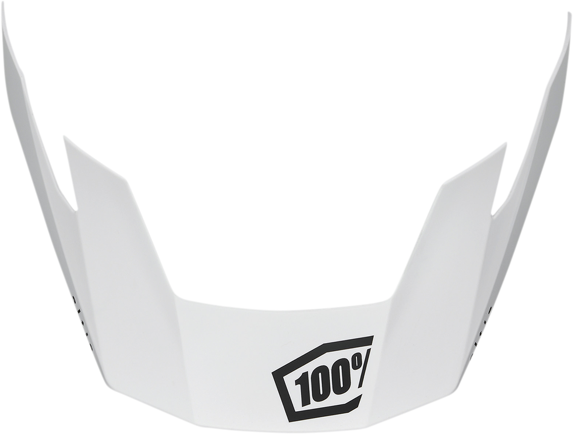100% Altis Visor - White (Part Number 89029-00005) for 100% Altis Helmets