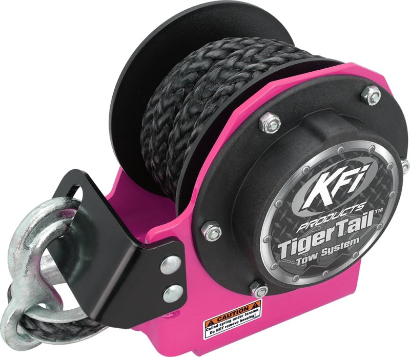 KFI Tiger Tail Tow System XT - Pink