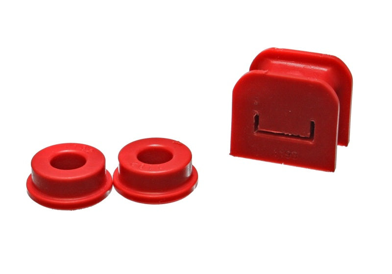 Energy Suspension Hyper-Flex Red Shifter Bushing Set for 2006-2010 Ford Mustang with Manual Transmission