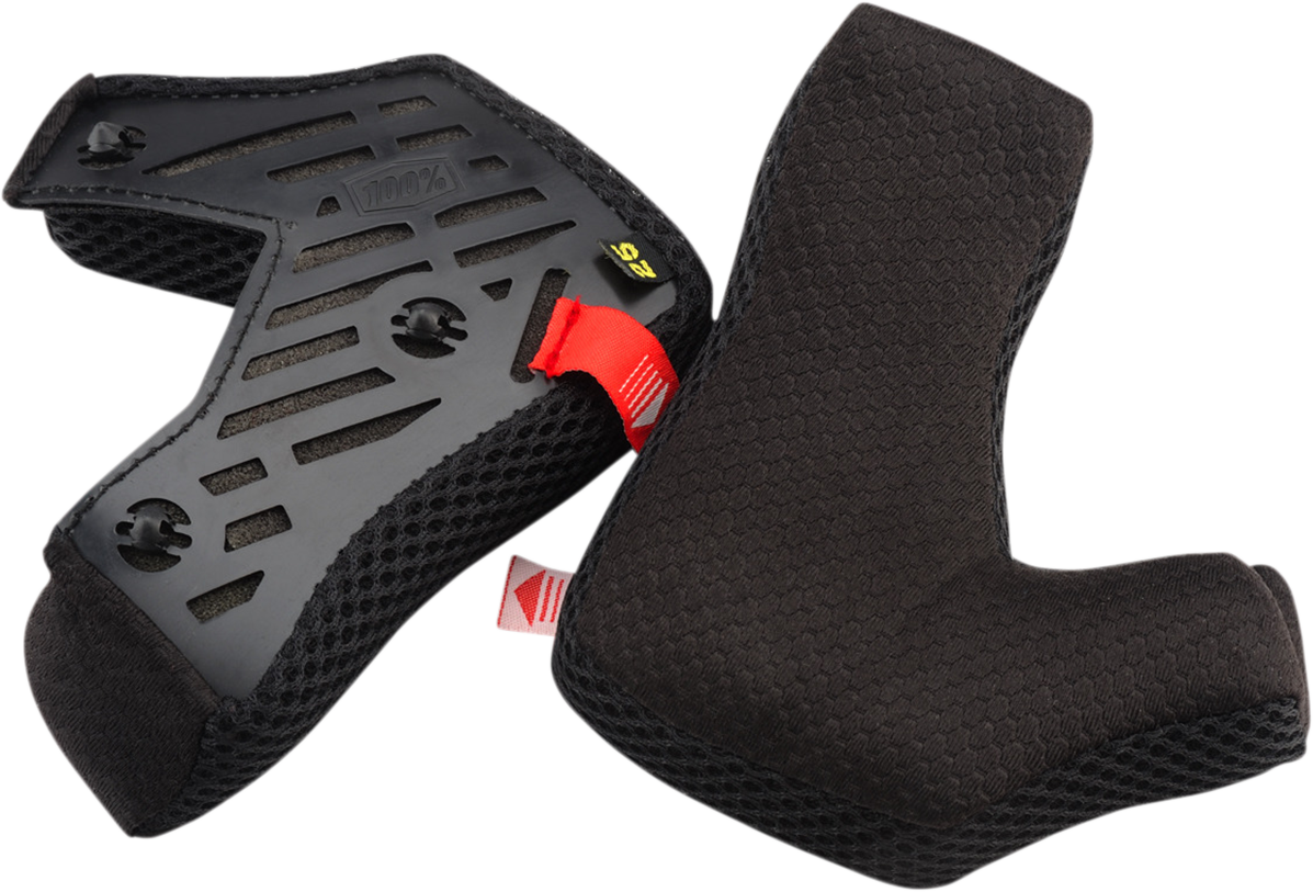 100% Aircraft 2 Cheek Pads - 24 mm Replacement Fit for 100% Aircraft 2 Helmets