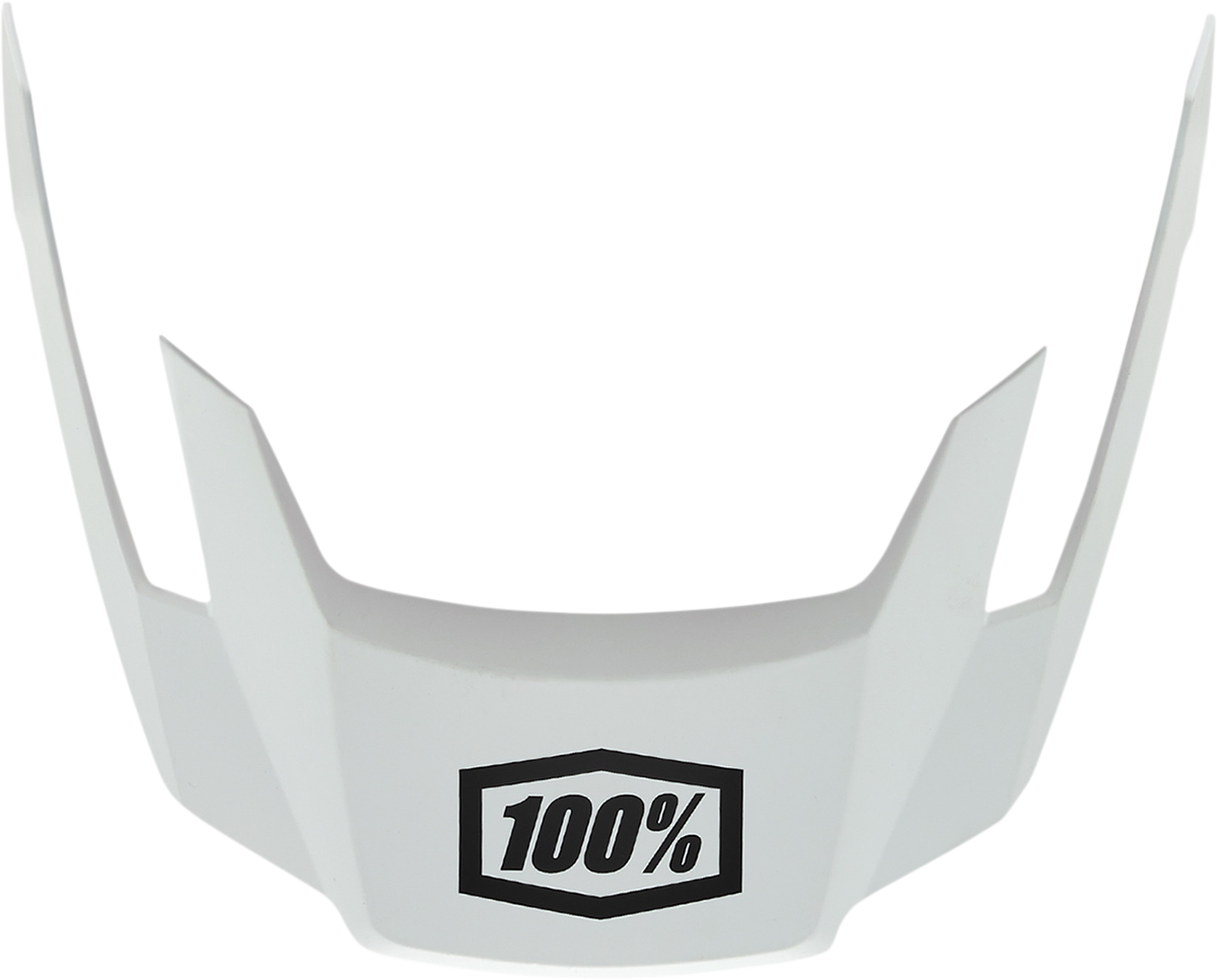 100% Altec Visor Light Gray - Compatible with 100% Altec Helmets Part Number 89025-00008, Fits S/M/L/XL Sizes