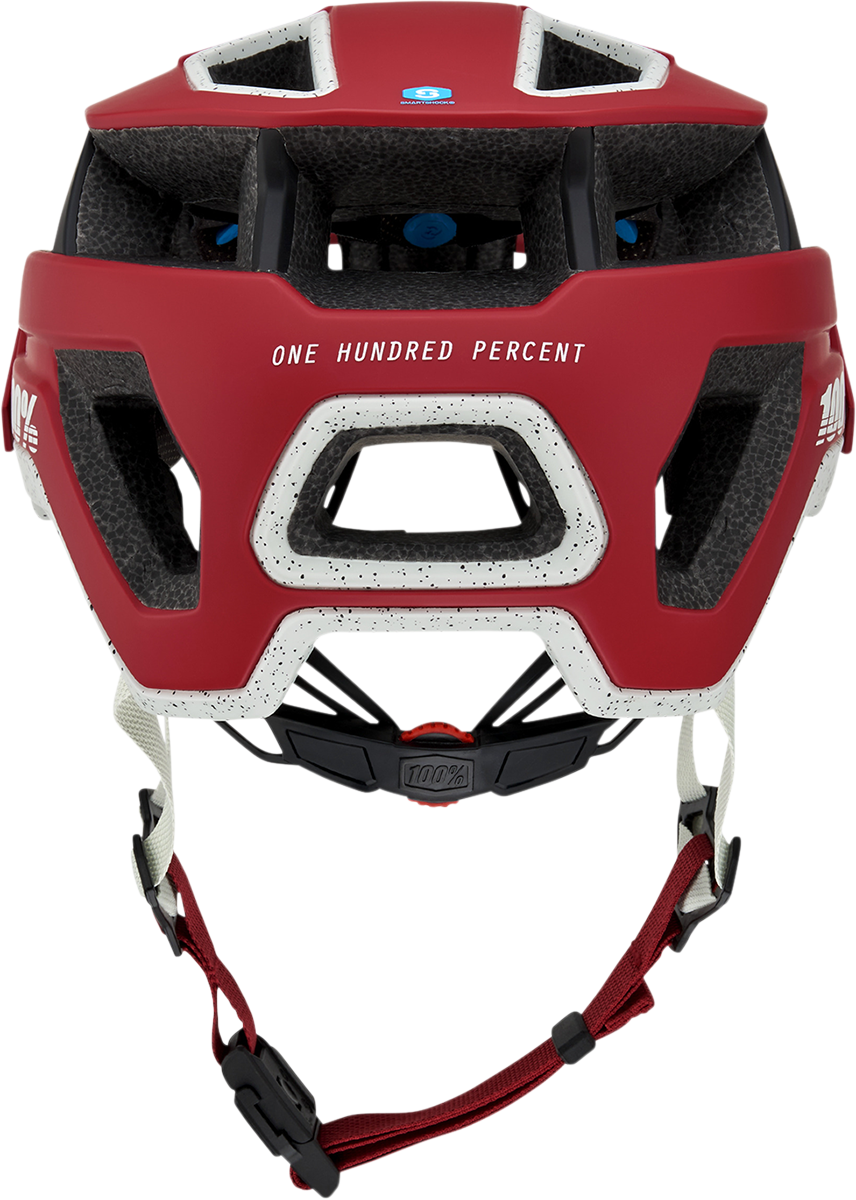 100% Altec Helmet with Fidlock SNAP Magnetic Buckle – Red, Small/Medium, CPSC/CE Approved