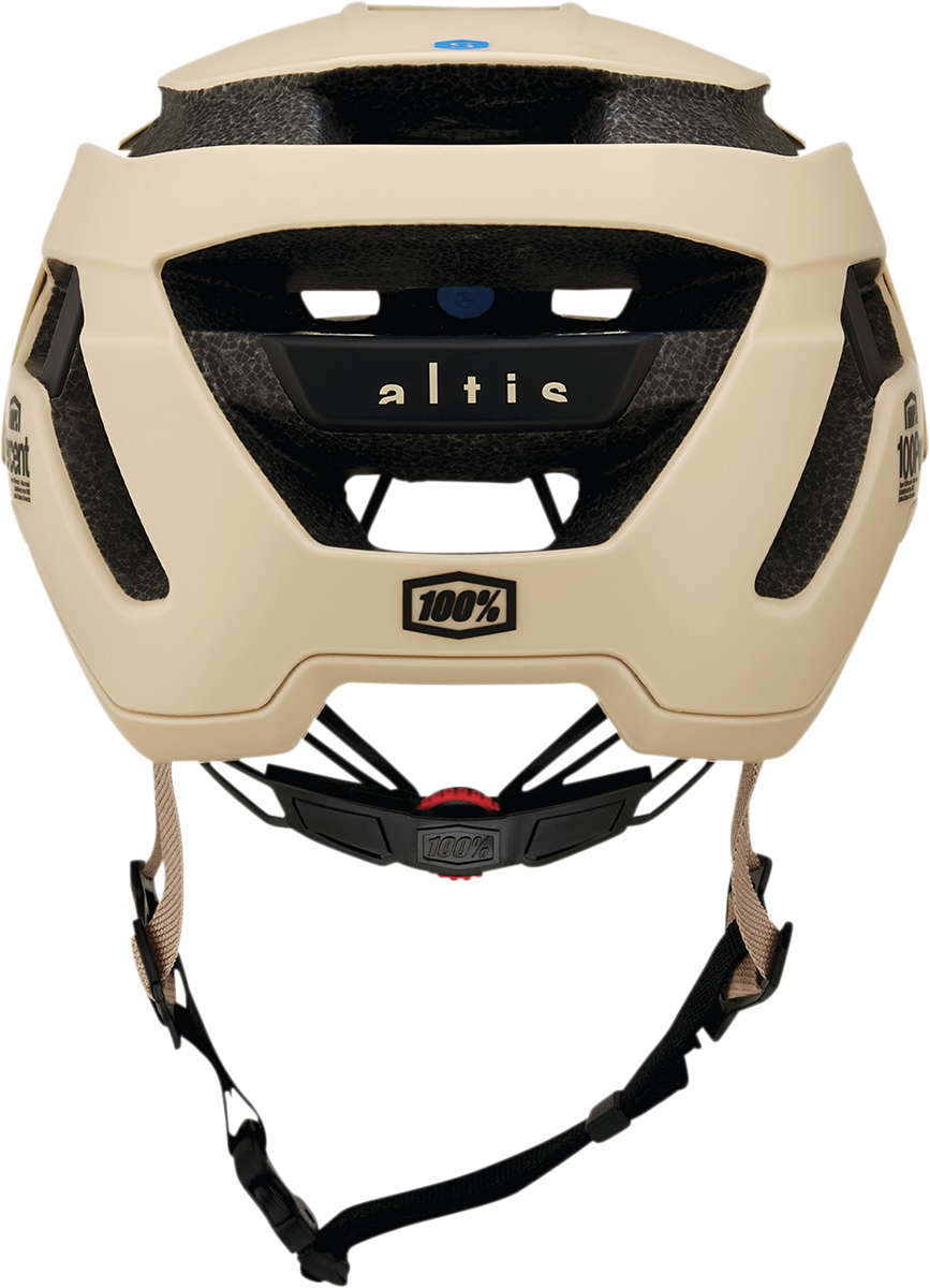 100% Altis Helmet C/E - Tan, Small/Medium Fit - High Density EPS Foam, Multi-Point Visor, and Ventilation System