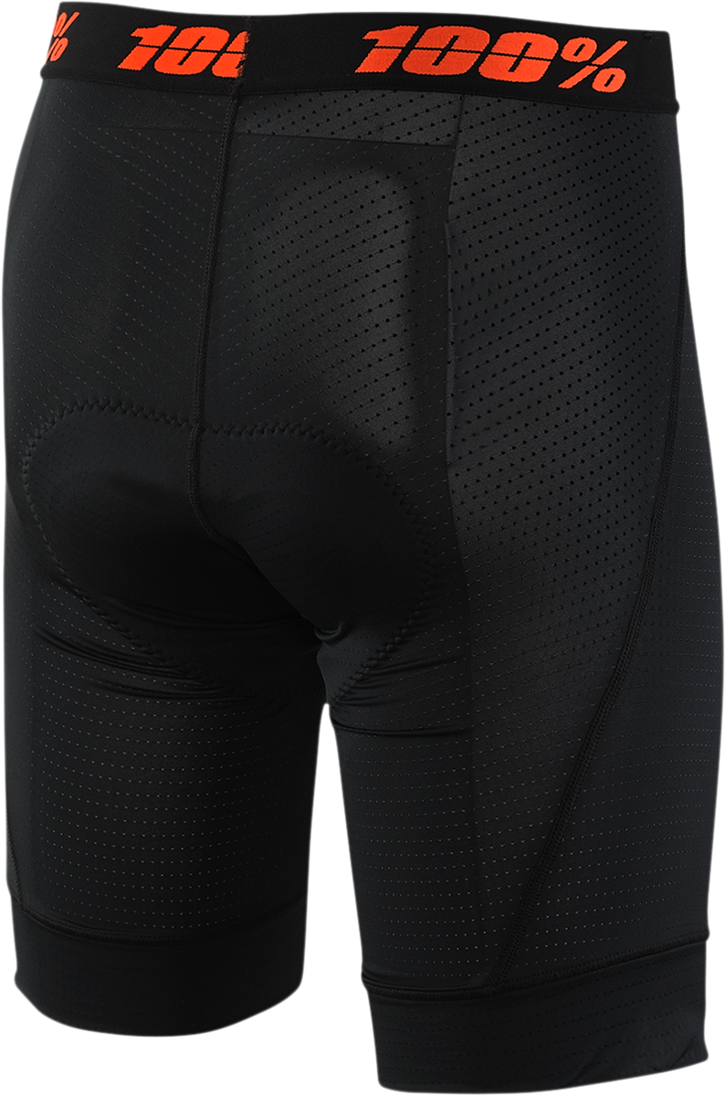 100% Youth Crux Liner Shorts - Black, US 28 - Performance Cycling Apparel
