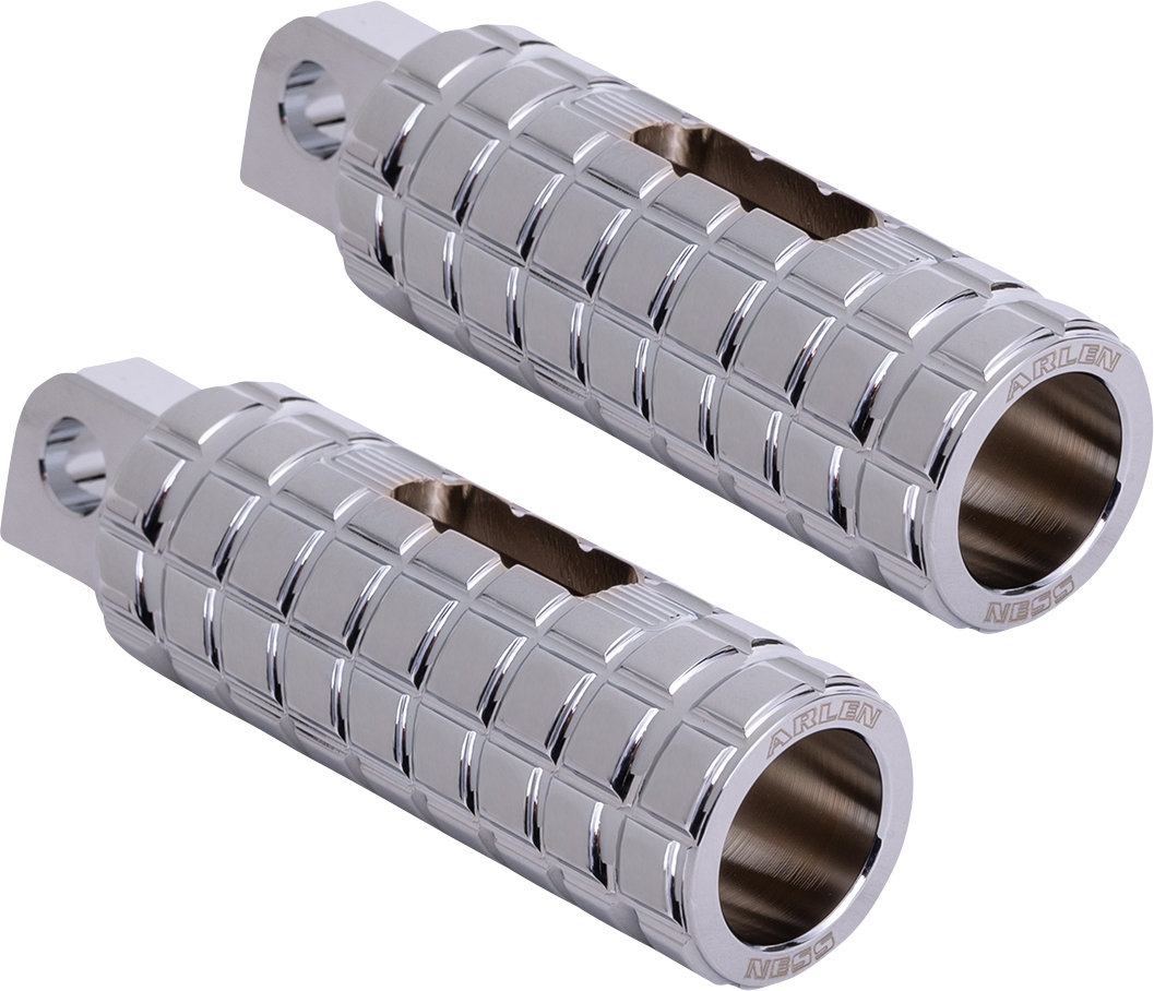ARLEN NESS Foot Pegs - Passenger - Chrome 400-039