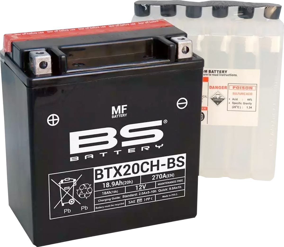 BS BATTERY Battery - BTX20CH-BS (YTX) 300616