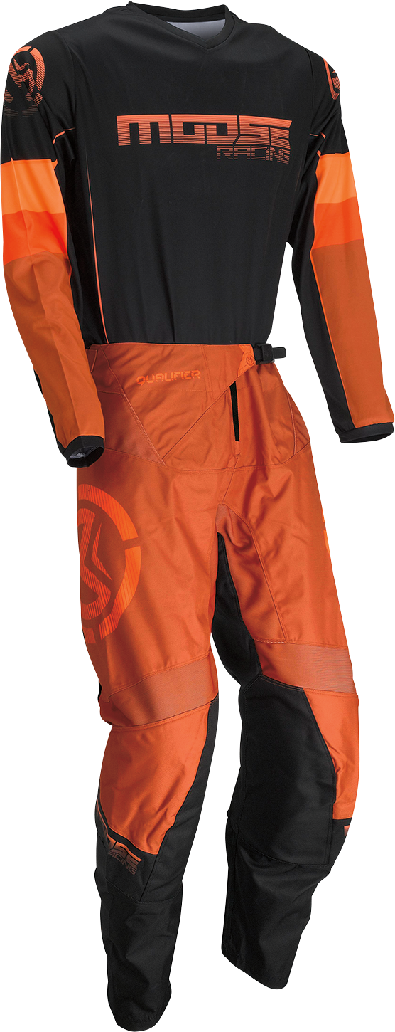 MOOSE OFFROAD Qualifier® Pants - Orange/Gray - US 48 2901-10374