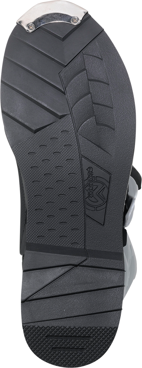 MOOSE OFFROAD Qualifier Boots - Black/White - Size 12 3410-2604