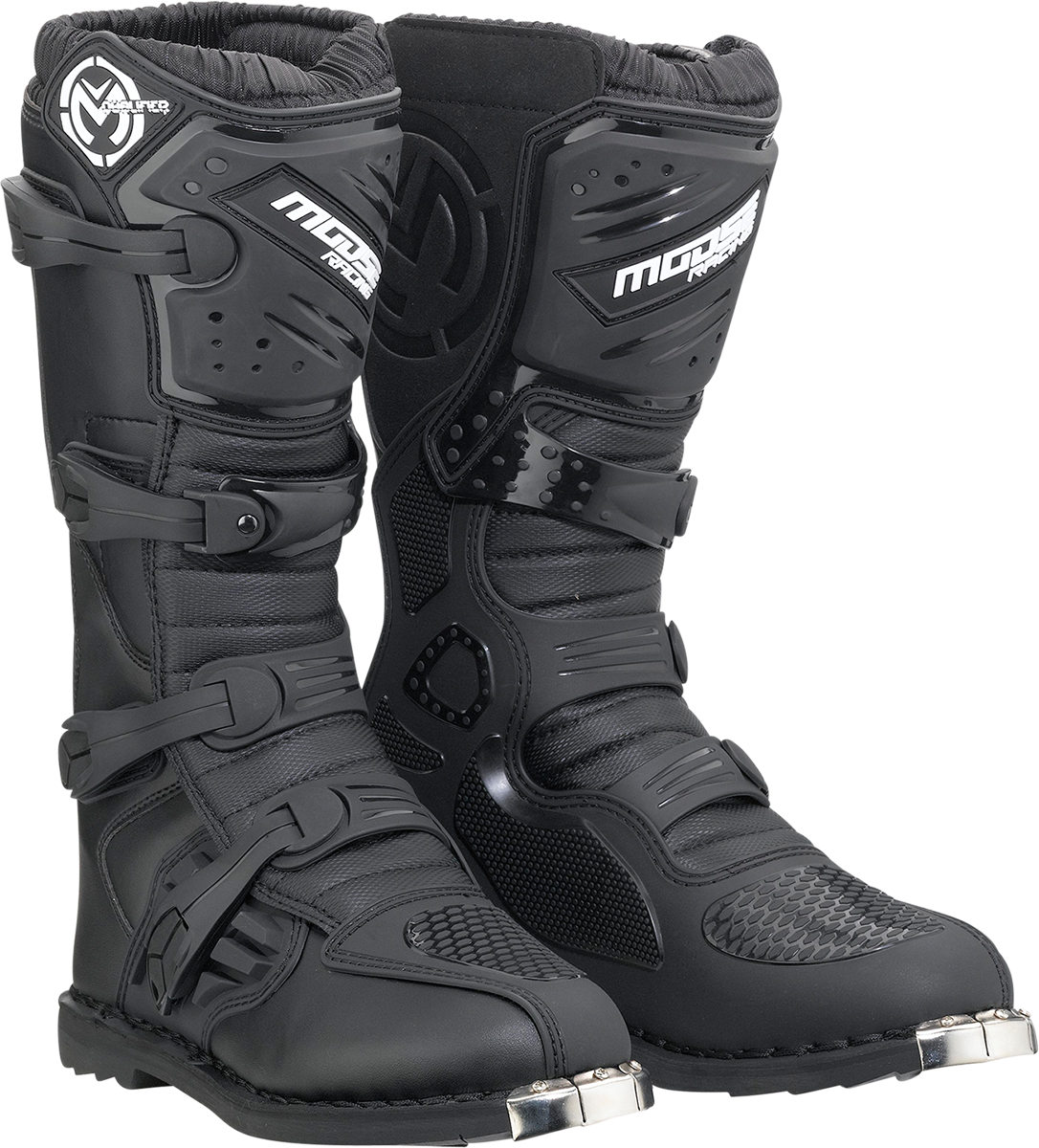 MOOSE OFFROAD Qualifier Boots - Black - Size 7 3410-2581