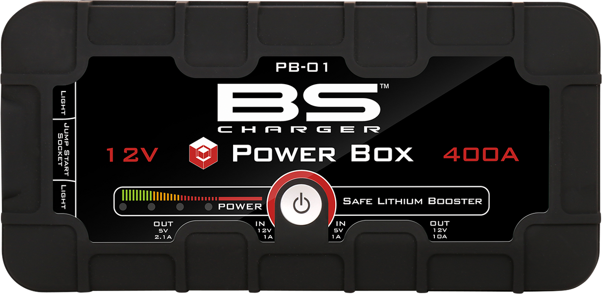 BS BATTERY PB-02 Booster Power Box - Jump Starter 700556