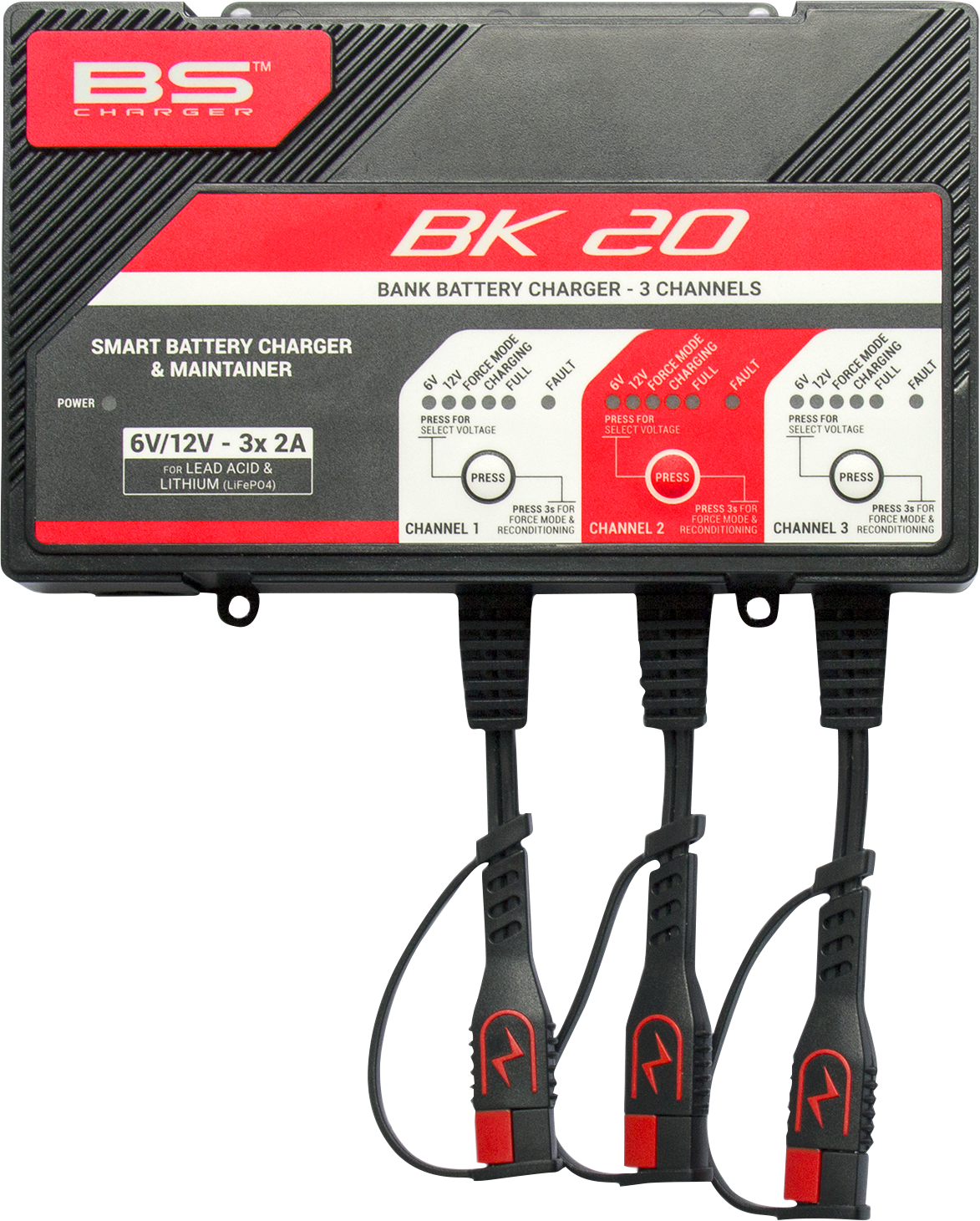 BS BATTERY Battery Charger/Maintainer - BK20 700554